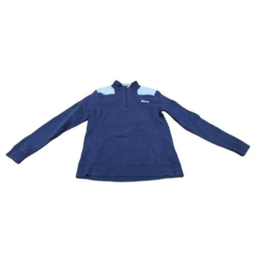 Vineyard Vines Blue 1/4 Zip Pullover Jacket Womens Size XS